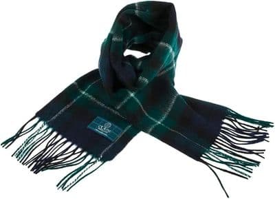 Graham of Montrose Modern Tartan Scarf - 100% Lambswool - Luxury Soft Scarf - For Any Occasion