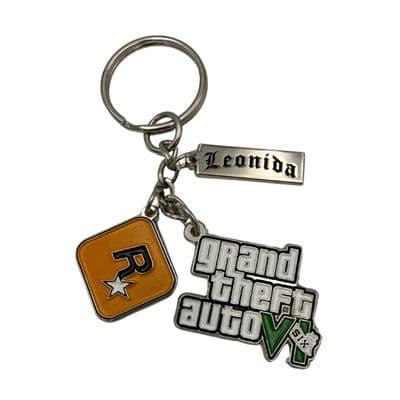 GTA Keyring | Limited Edition | Grand Theft Auto | PS Xbox Game Keychain