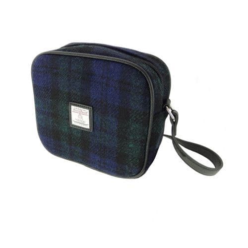 Black Watch Tartan The Phone Tote with Harris Tweed®