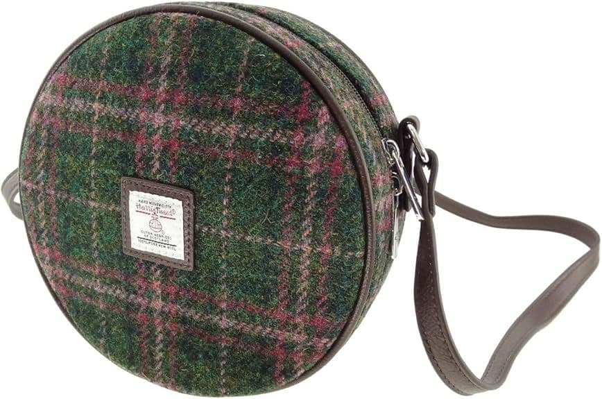 Harris Tweed Baker Boy - Green Plum Check main image 1