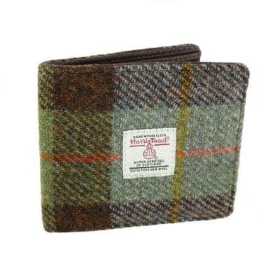 Harris Tweed MacLeod Tartan Bi-Fold Wallet