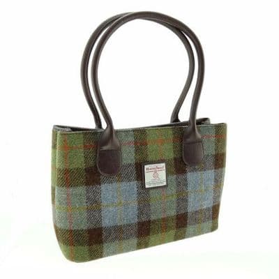 Harris Tweed MacLeod Tartan Classic Handbag