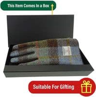 Harris Tweed Macleod Tartan Leather Gloves