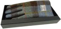 Harris Tweed Macleod Tartan Leather Gloves