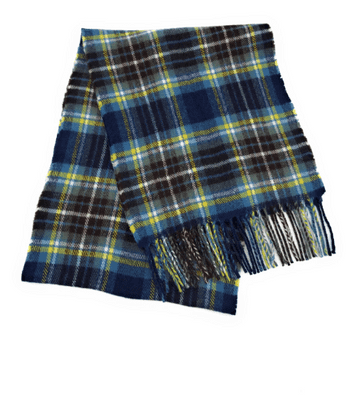 Holyrood Modern Tartan Scarf - 100% Lambswool - Luxury Scottish Scarf - Suitable For Any Occasion