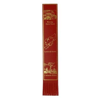 Isle of Lewis Leather Bookmark - Historic Island - Scotland