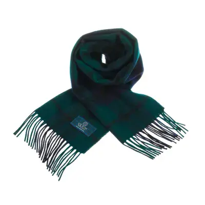 Keith Modern Tartan Scarf - 100% Lambswool - Luxury Soft Scarf - Suitable For Any Occasion