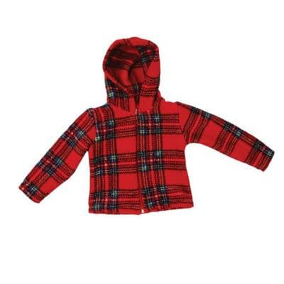 Kids Royal Stewart Tartan Scottish Luxury Fleece Jacket