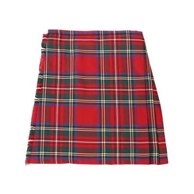 Kids Scottish Kilt | Royal Stewart Tartan | Boys Deluxe Kilt | Traditional Scottish Kilt