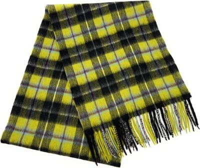 Lambswool Tartan Scarf | Colour: Cornish National | Elegant & Warm | Heritage of Luxury |