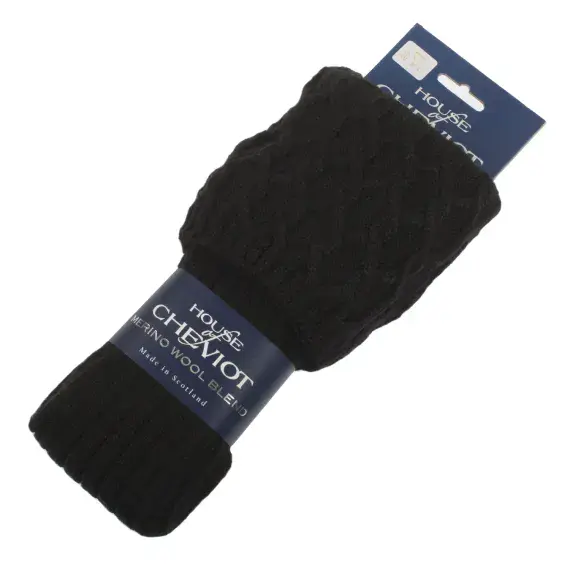 Lewis Black Modern Tartan -  Traditional Scottish Kilt Hose - Suitable For Any Occasion