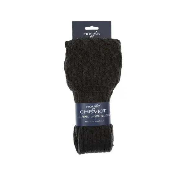 Lewis Charcoal Modern Tartan - Traditional Scottish Kilt Hose - Suitable For Any Occasion