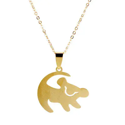 Lion King Necklace Simba - Disney Classic Pendant - Limited Edition