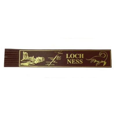 Loch Ness Leather Bookmark - Iconic Landmark - Scotland