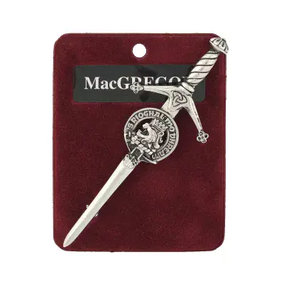 MacGregor Clan Kilt Pin - Traditional Kilt Accessory - Scottish Heritage - Made in Scotland