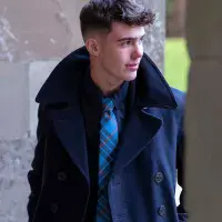 MacKay Blue Ancient Tartan Tie | 100% Wool | Traditional Neck Tie | Suitable for Any Occasion