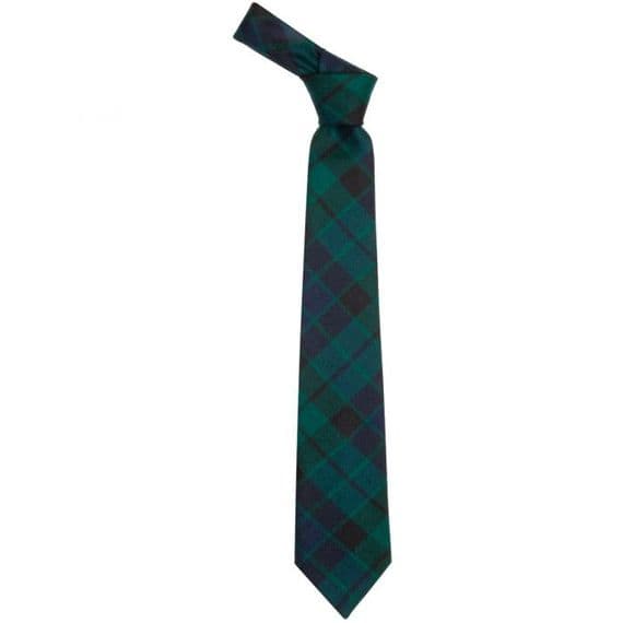 MacKay Modern Tartan Tie - 100% Wool - Traditional Neck Tie - Suitable For Any Occasion