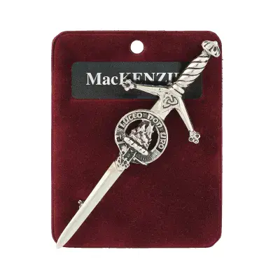 MacKenzie Clan Kilt Pin - Traditional Kilt Accessory - Scottish Heritage - Made in Scotland