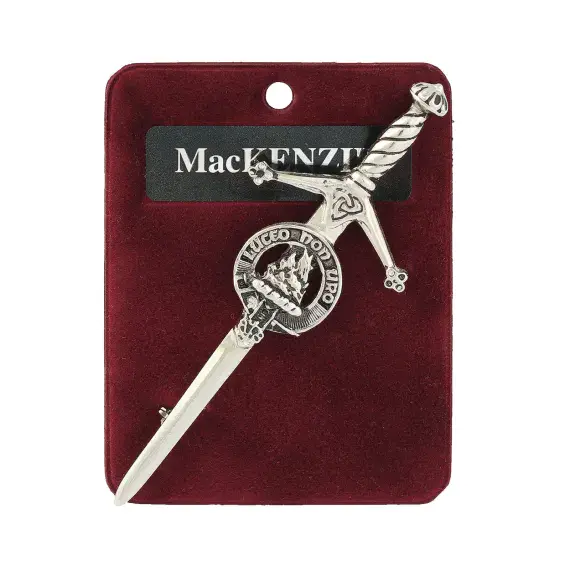 MacKenzie Clan Kilt Pin - Traditional Kilt Accessory - Scottish Heritage - Made in Scotland