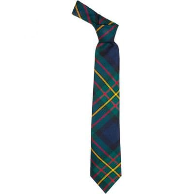MacLaren Modern Tartan Tie - Traditional Formal Accessory - Scottish Heritage - Made in Scotland