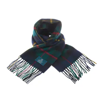 MacLeod of Harris Modern Tartan Scarf - 100% Lambswool - Luxury Soft Scarf - For Any Occasion