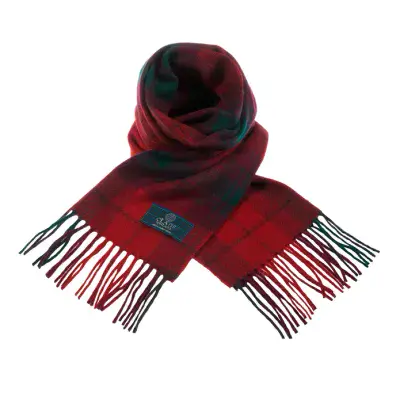 MacNab Modern Tartan Scarf - 100% Lambswool - Luxury Soft Scarf - Suitable For Any Occasion