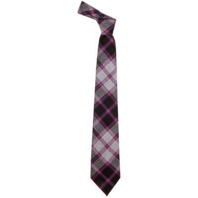 MacPherson Hunting Modern Tartan Tie - 100% Wool - Traditional Neck Tie - Suitable For Any Occasion