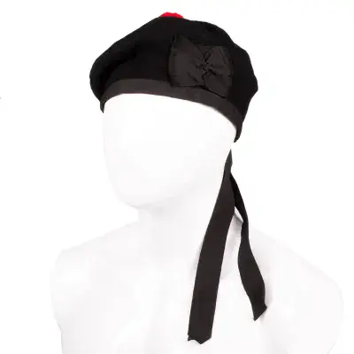 Men's   Plain Blamoral Modern Tartan - Diced Plain Traditional Scottish Hat