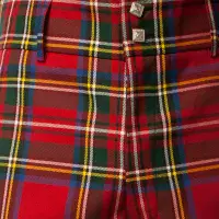Mens Tartan Trews | Royal Stewart Tartan | High-Waisted Trousers | Traditional & Scottish |