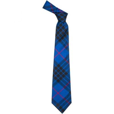 Morgan Modern Tartan Tie - 100% Wool - Traditional Neck Tie - Suitable For Any Occasion