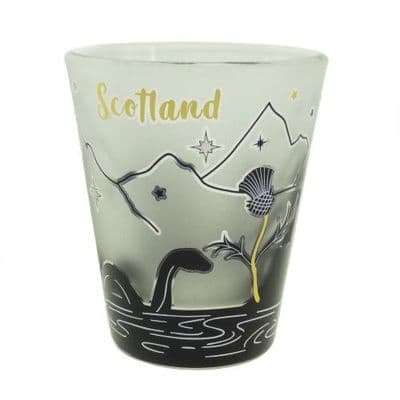 Nessie Shot Glass | Whisky, Vodka, Tequila | Cocktail Glass | Thistle Scotland | Gift