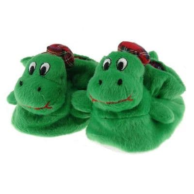 Nessie The Loch Ness Monster Scottish Luxury Baby Bootee