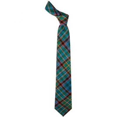 Nicolson Hunting Ancient Tartan Tie - 100% Wool - Traditional Neck Tie - Suitable for Any Occasion