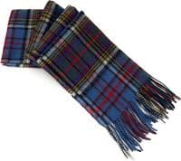Pure Lambswool Scarf | Colour: Anderson | Elegant & Warm | Heritage of Luxury |
