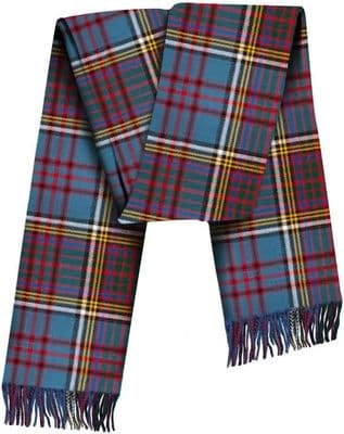 Pure Lambswool Scarf | Colour: Anderson | Elegant & Warm | Heritage of Luxury |