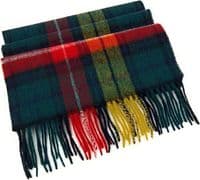 Pure Lambswool Scarf | Colour: Buchanan | Elegant & Warm | Heritage of Luxury |