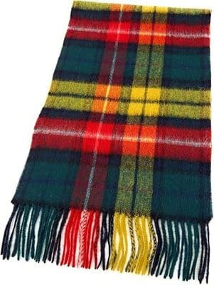 Pure Lambswool Scarf | Colour: Buchanan | Elegant & Warm | Heritage of Luxury |