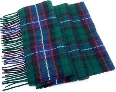 Pure Lambswool Scarf | Colour: Galbraith | Elegant & Warm | Heritage of Luxury |