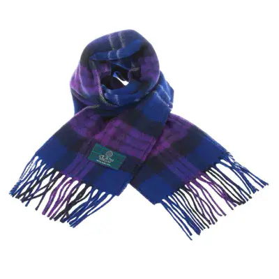 Pure Lambswool Scarf | Colour: Heritage of Scotland | Elegant & Warm | Heritage of Luxury |