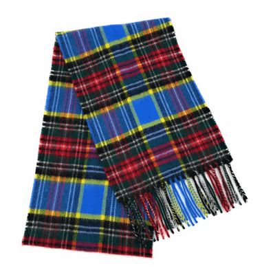 Pure Lambswool Scarf | Colour: MacBeth | Elegant & Warm | Heritage of Luxury |