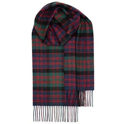 Pure Lambswool Scarf | Colour: MacDonald | Elegant & Warm | Heritage of Luxury |
