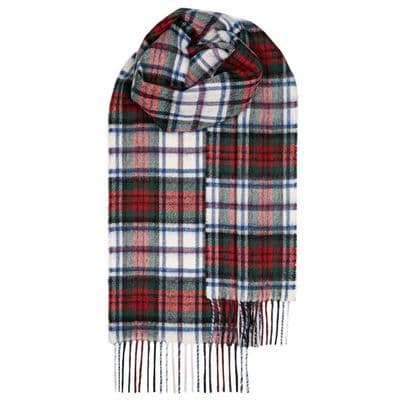Pure Lambswool Scarf | Colour: MacDuff Dress | Elegant & Warm | Heritage of Luxury |
