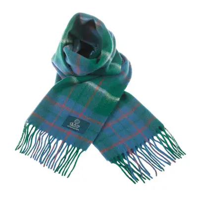 Pure Lambswool Scarf | Colour: MacIntyre Hunting Ancient | Elegant & Warm | Heritage of Luxury |