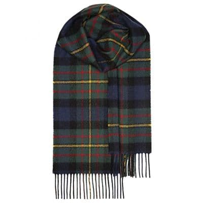 Pure Lambswool Scarf | Colour: MacLaren | Elegant & Warm | Heritage of Luxury |