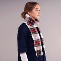 Pure Lambswool Scarf | Colour: Stewart Dress | Elegant & Warm | Heritage of Luxury |