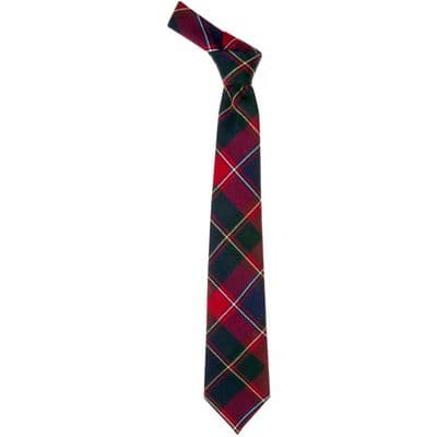 Quebec Canadian Tartan Tie - 100% Wool - Traditional Neck Tie - Suitable For Any Occasion