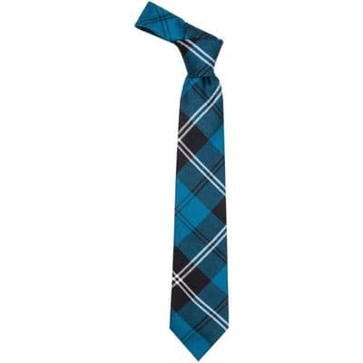 Ramsay Blue Ancient Tartan Tie - 100% Wool - Traditional Neck Tie - Suitable For Any Occasion