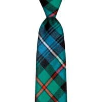 Robertson Hunting Ancient Tartan Tie - 100% Wool - Traditional Neck Tie - Suitable For Any Occasion