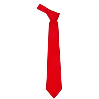 Scarlet Crofter Tie - 100% Wool - Traditional Neck Tie - Suitable for Any Occasion