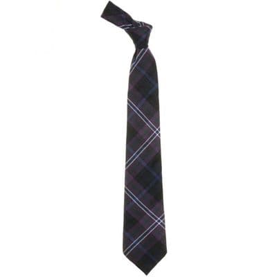 Scotland Forever Modern Tartan Tie - 100% Wool - Traditional Neck Tie - Suitable For Any Occasion